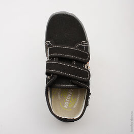 431040-11 Текстильная обувь для мальчики черный фото №4