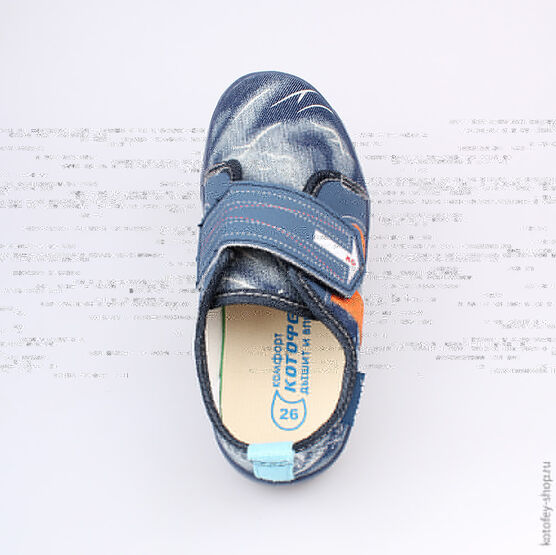 431052-11 Текстильная обувь для мальчики светло-синий фото №4