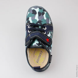 431055-11 Текстильная обувь для мальчики светло-синий фото №4