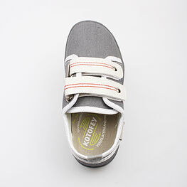 431062-14 Текстильная обувь для мальчики серый фото №4