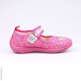 431064-13 Текстильная обувь для девочки фуксия фото №2