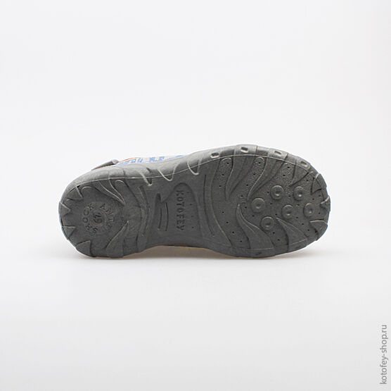 431072-11 Текстильная обувь для мальчики серый фото №3
