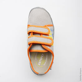 431072-11 Текстильная обувь для мальчики серый фото №4