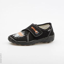 431073-12 Текстильная обувь для мальчики чер-сер