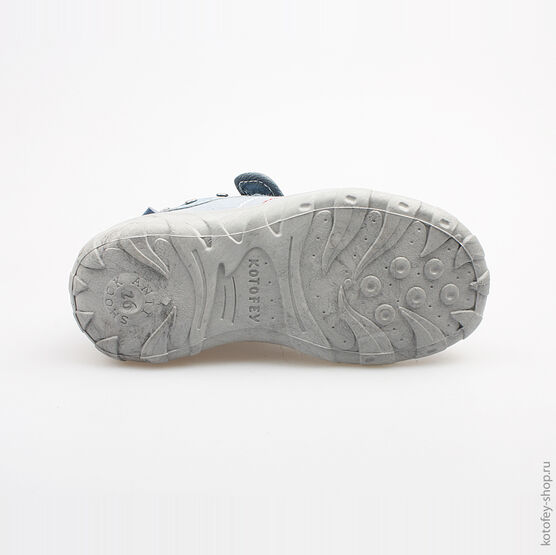 431081-11 Текстильная обувь для мальчики светло-синий фото №3