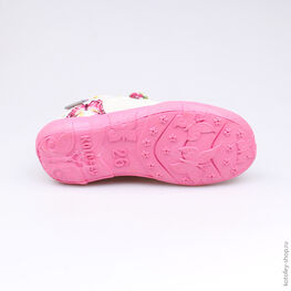 431083-11 Текстильная обувь для девочки сер-фук фото №3