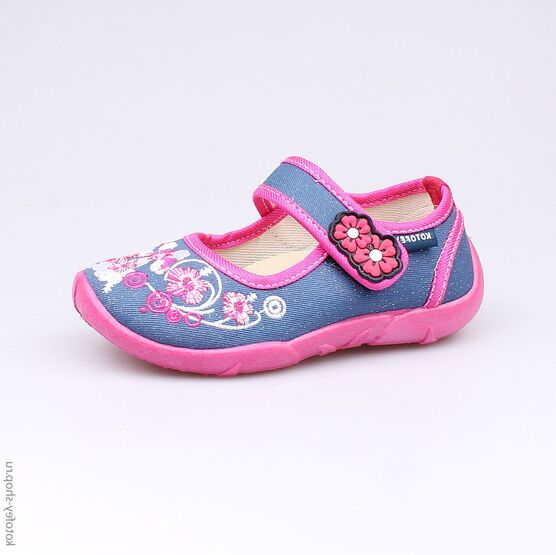 431084-11 Текстильная обувь для девочки син-фук