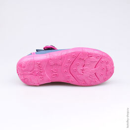 431084-11 Текстильная обувь для девочки син-фук фото №3