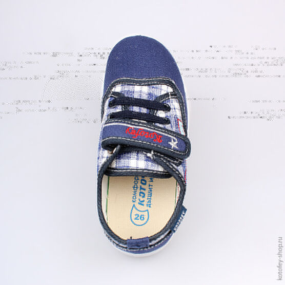 431089-11 Текстильная обувь для мальчики светло-синий фото №4
