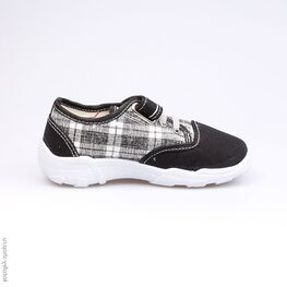 431089-12 Текстильная обувь для мальчики черный фото №2