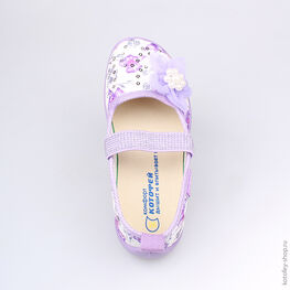 431094-12 Текстильная обувь для девочки сиреневый фото №4