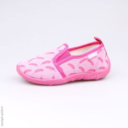 431095-11 Текстильная обувь для девочки роз-фук