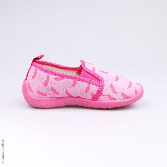 431095-11 Текстильная обувь для девочки роз-фук фото №2