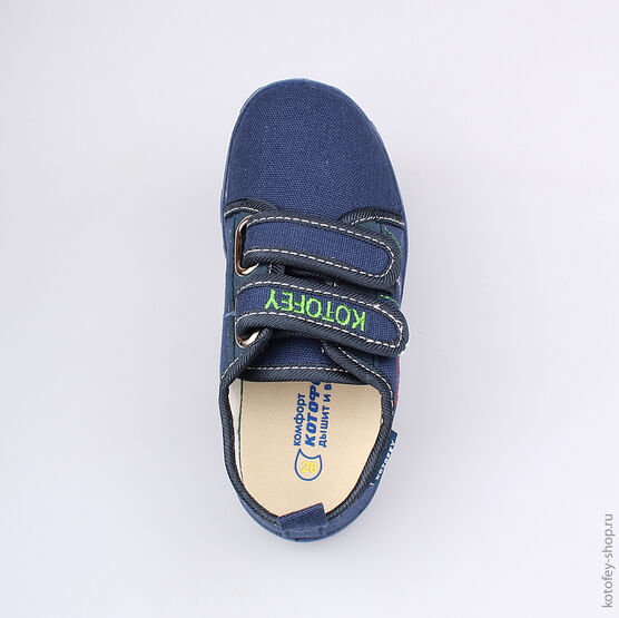 431098-11 Текстильная обувь для мальчики светло-синий фото №4