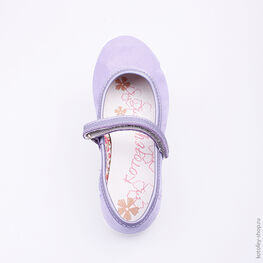 432107-74 Туфли для девочки сиреневый фото №4