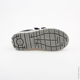 432114-21 Полуботинки для девочки син-роз фото №3