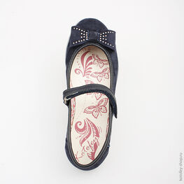 432119-71 Туфли для девочки светло-синий фото №4