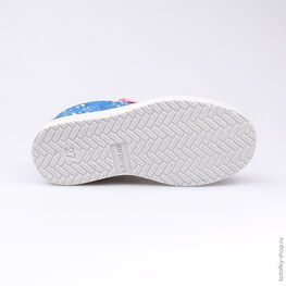 432125-22 Полуботинки для девочки светло-синий фото №3