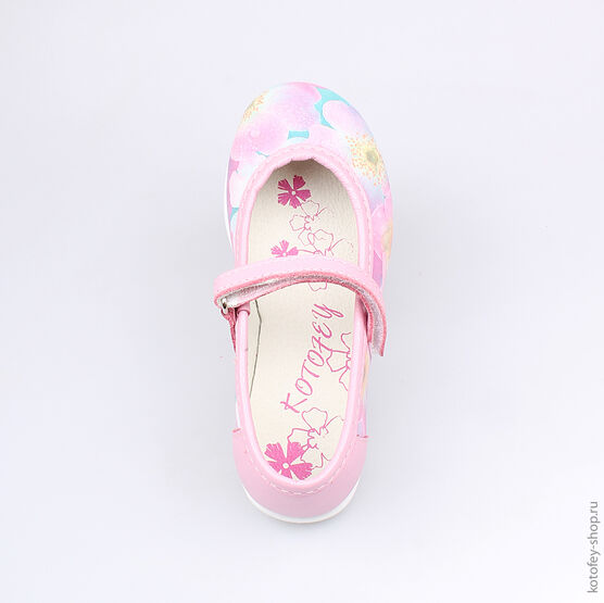 432128-21 Туфли для девочки роз-цве фото №4