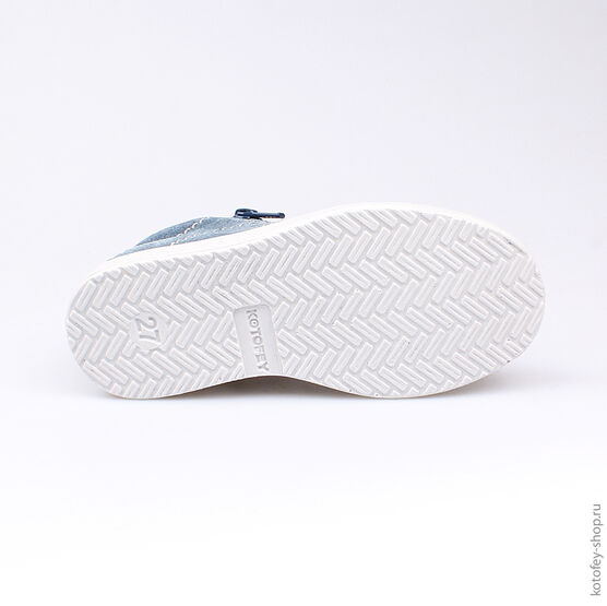 432132-21 Полуботинки для мальчики светло-синий фото №3