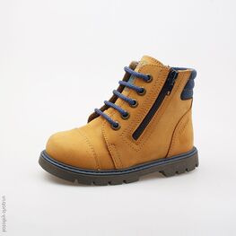 452067-31 Ботинки для мальчики желтый