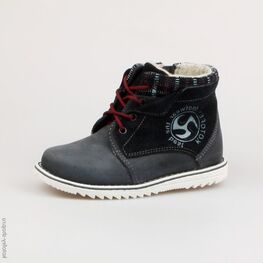 452068-31 Ботинки для мальчики светло-синий