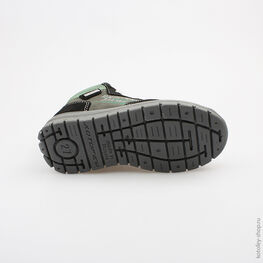 452080-23 Ботинки для мальчики чер-зел фото №3