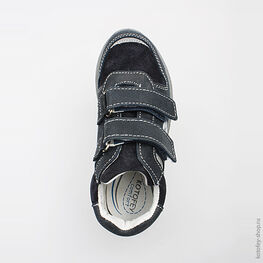 452085-21 Ботинки для мальчики светло-синий фото №4