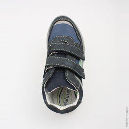 452085-22 Ботинки для мальчики син-сал фото №4