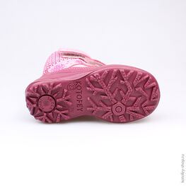 452089-51 Сапожки для девочки розовый фото №3