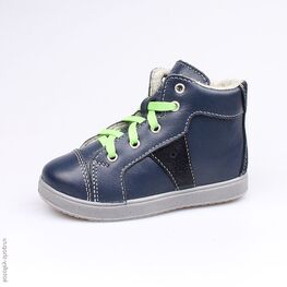 452091-32 Ботинки для мальчики светло-синий