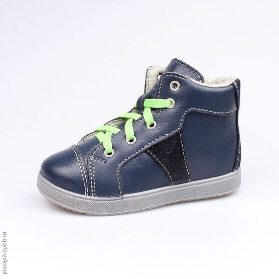 452091-32 Ботинки для мальчики светло-синий