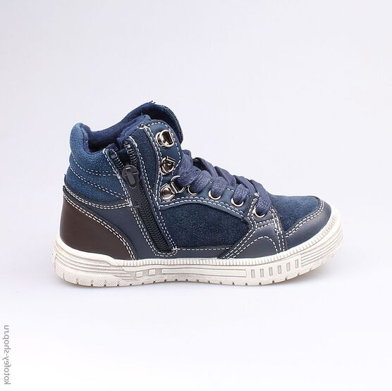 454019-31 Ботинки для мальчики светло-синий фото №2