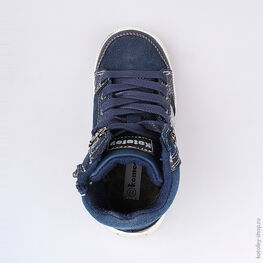 454019-31 Ботинки для мальчики светло-синий фото №4