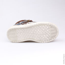 454019-32 Ботинки для мальчики коричневый фото №3