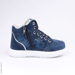 454021-31 Ботинки для девочки светло-синий фото №2