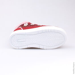 454021-32 Ботинки для девочки бордовый фото №3