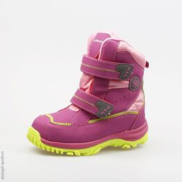 454940-42 Мембранные ботинки для девочки фук-сал