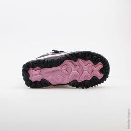 454942-42 Мембранные ботинки для девочки син-роз фото №3