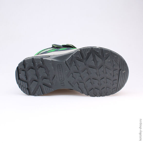 454946-41 Мембранные ботинки для мальчики син-зел фото №3