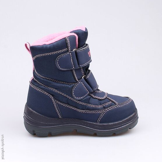 454955-41 Мембранные ботинки для девочки син-фук фото №2