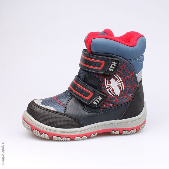 454957-42 Мембранные ботинки для мальчики син-кра