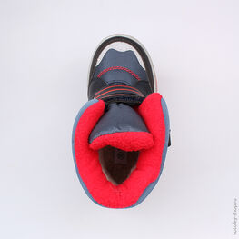 454957-42 Мембранные ботинки для мальчики син-кра фото №4