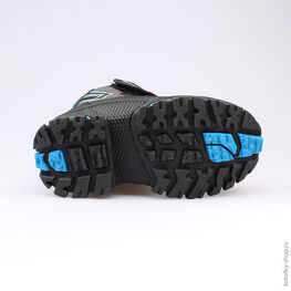 454958-41 Мембранные ботинки для мальчики сер-гол фото №3