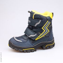 454958-42 Мембранные ботинки для мальчики син-жел