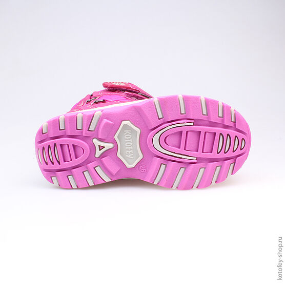 454960-42 Мембранные ботинки для девочки фуксия фото №3