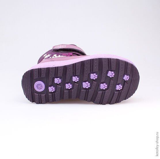 454961-42 Мембранные ботинки для девочки фиолетовый фото №3