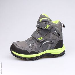 454962-41 Мембранные ботинки для мальчики сер-сал
