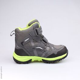454962-41 Мембранные ботинки для мальчики сер-сал фото №2