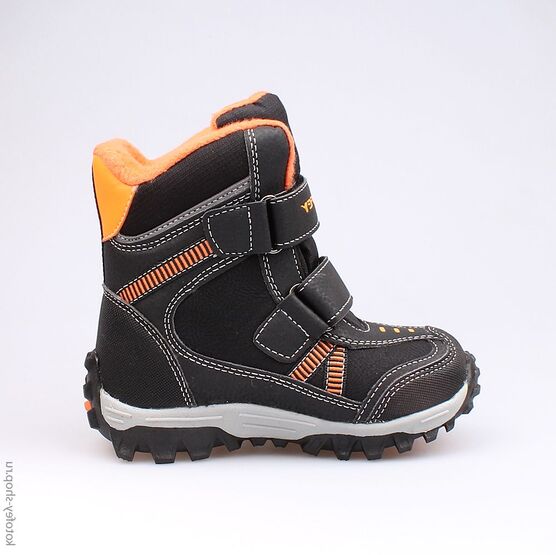 454963-41 Мембранные ботинки для мальчики чер-ора фото №2